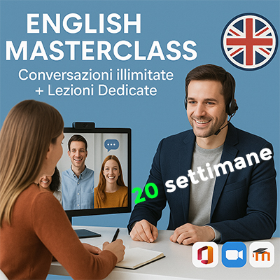 English Masterclass 20 lezioni