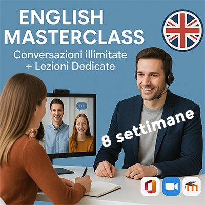 English Masterclass 8 settimane