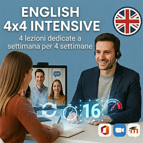 Corso di inglese intensivo 4x4