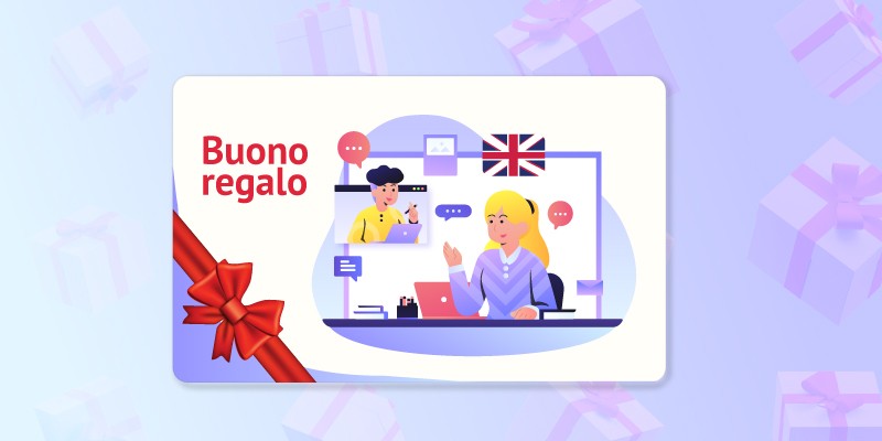 Voucher regalo corso di inglese Voucher regalo corso di inglese